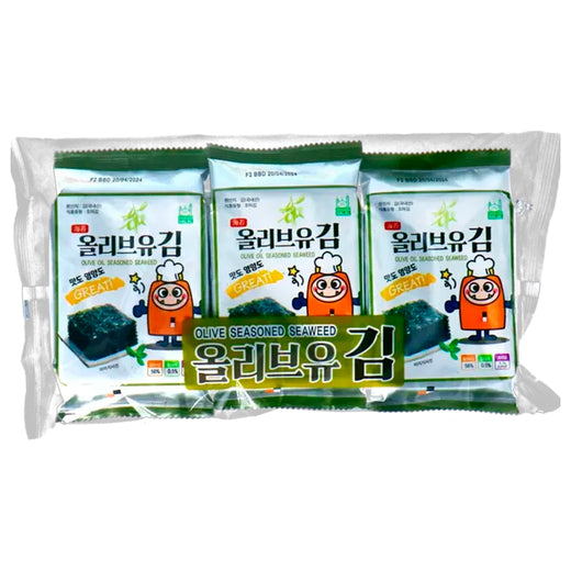 Garimi Olive Oil Seaweed Snack 3×4,2g