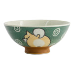 Tokyo Design Studio Kawaii Bowl Rice Shiba-Dog Green 500ml