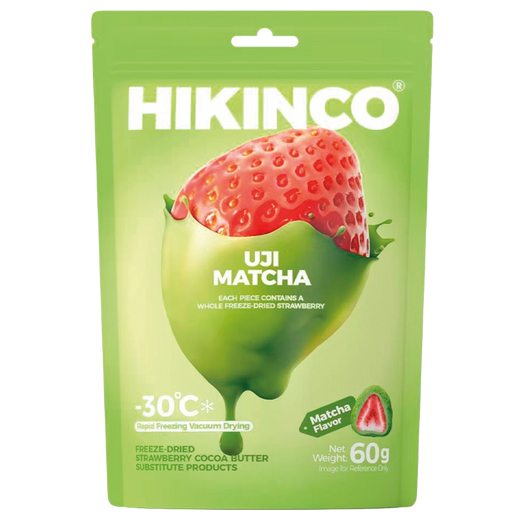 Hikinco Freezedried Strawberry Matcha 60g