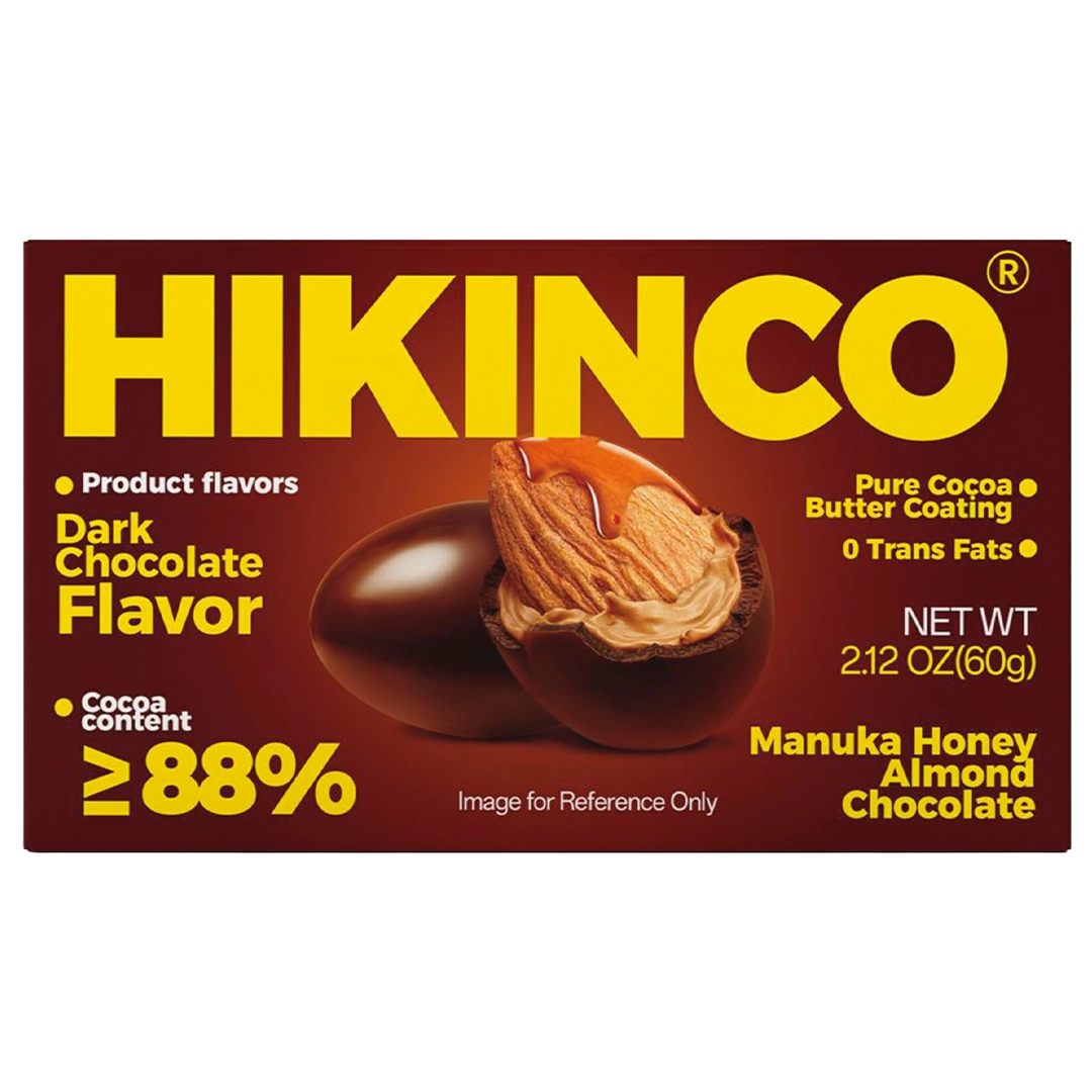 Hikinco Manuka Honey Almond Dark Chocolate 88% 60g