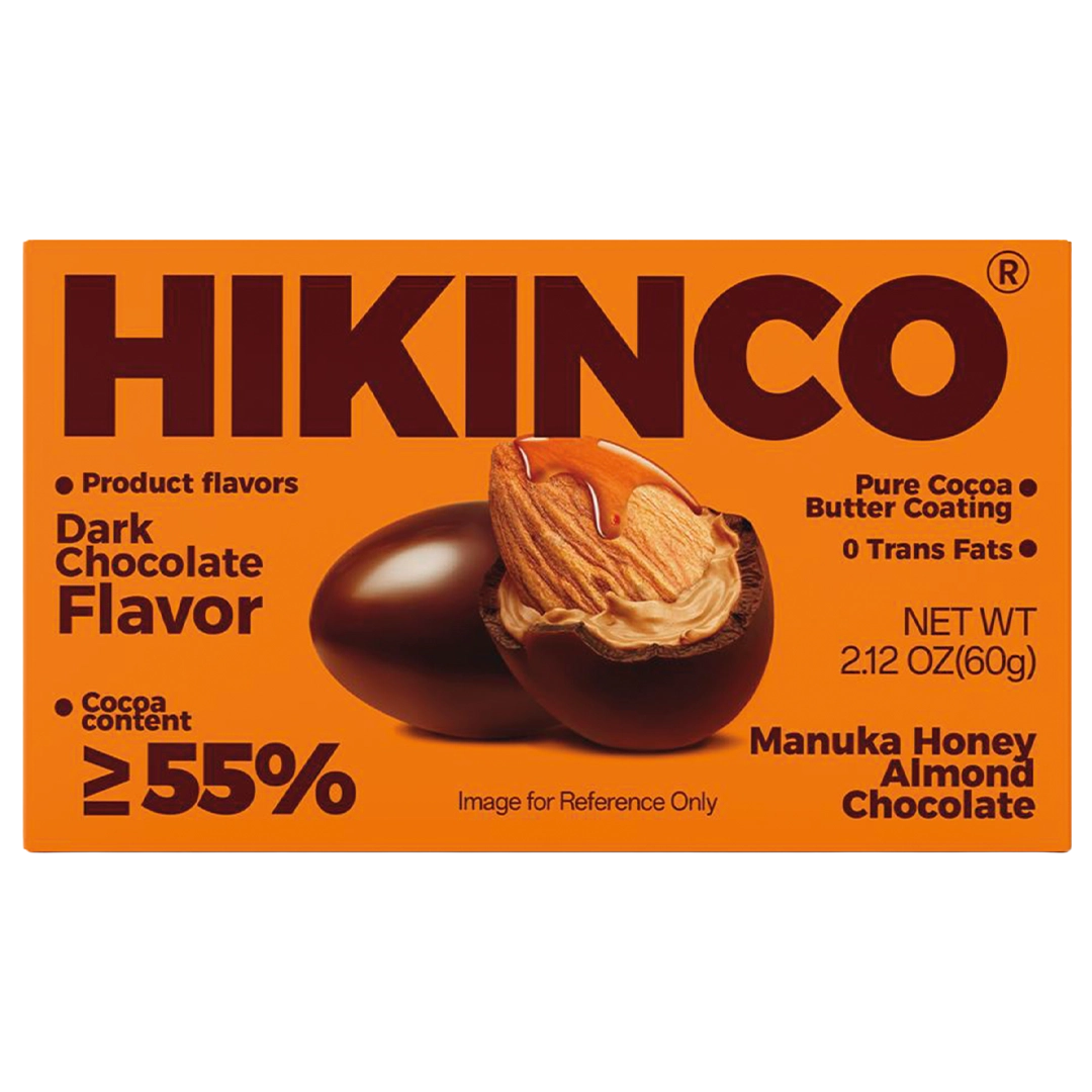 Hikinco Manuka Honey Almond Dark Chocolate 55% 60g