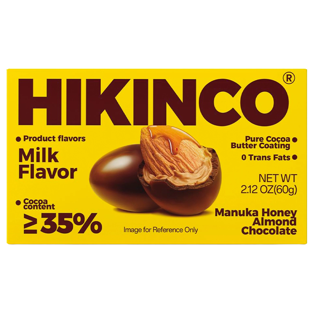 Hikinco Manuka Honey Almond Chocolate 35% 60g